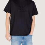 T-shirt Calvin Klein Jeans ss 20s ck deboss mon Nero - Foto 1