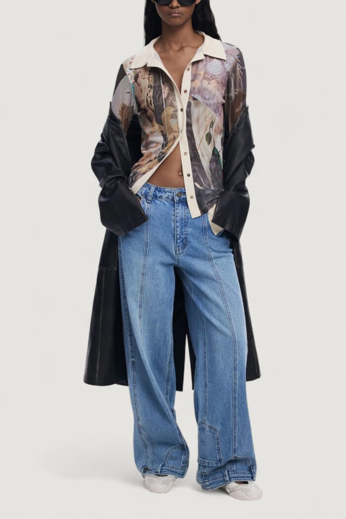 Camicia manica lunga Desigual ts_eyre Beige