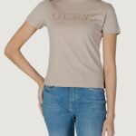 T-shirt Guess Active octavia rn ss t-shirt Beige - Foto 1