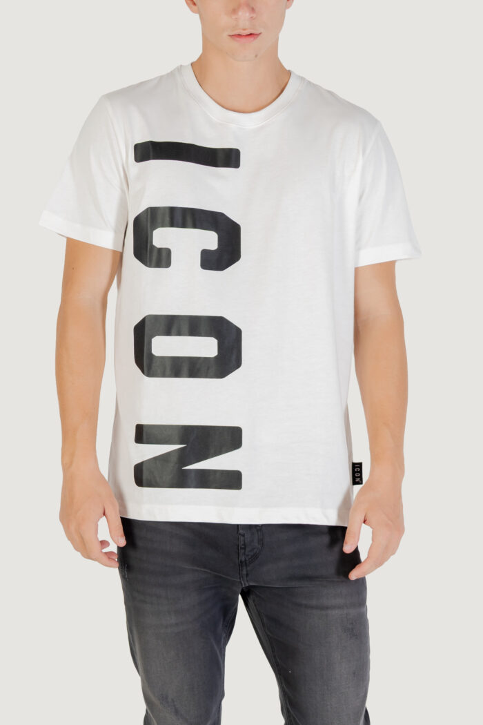T-shirt Icon  Bianco – Nero