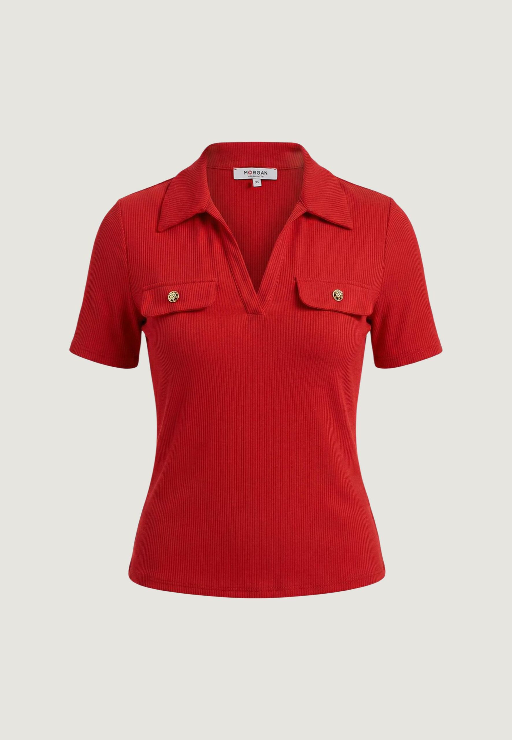 T-shirt Morgan De Toi Rosso - Foto 5