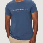 T-shirt Tommy Hilfiger tommy logo tee Indigo - Foto 1