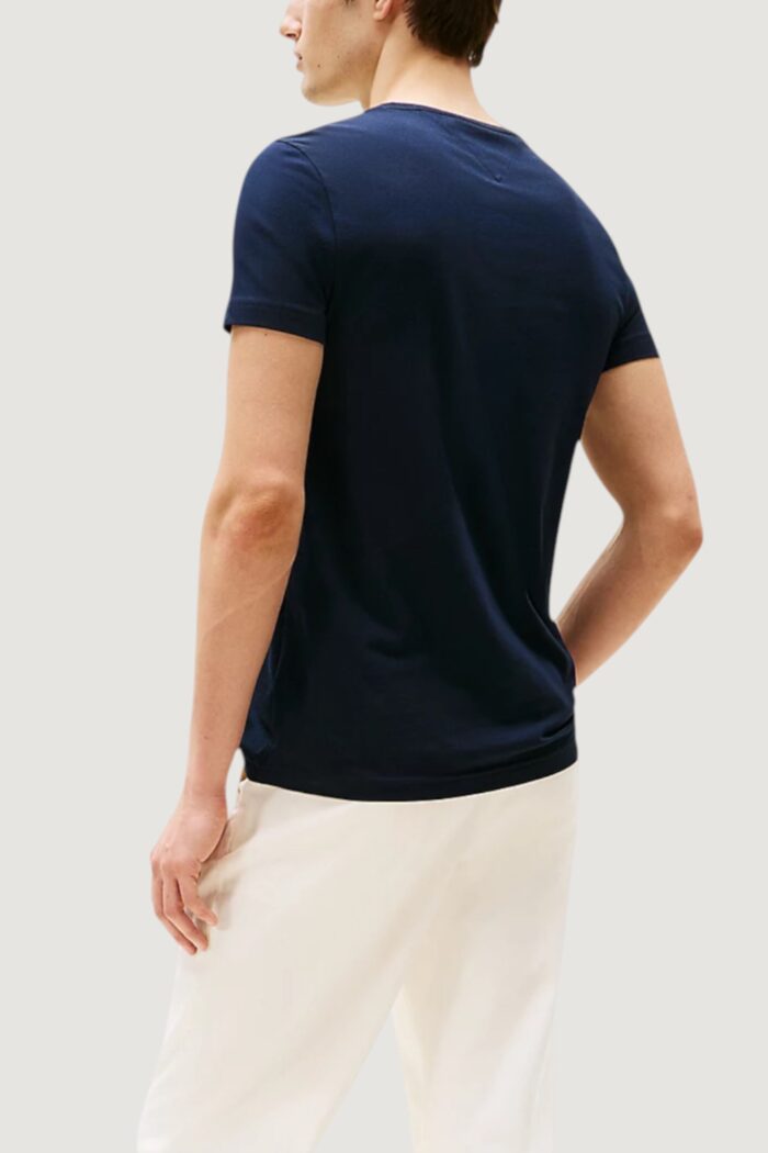 T-shirt Tommy Hilfiger Jeans core stretch slim Blu