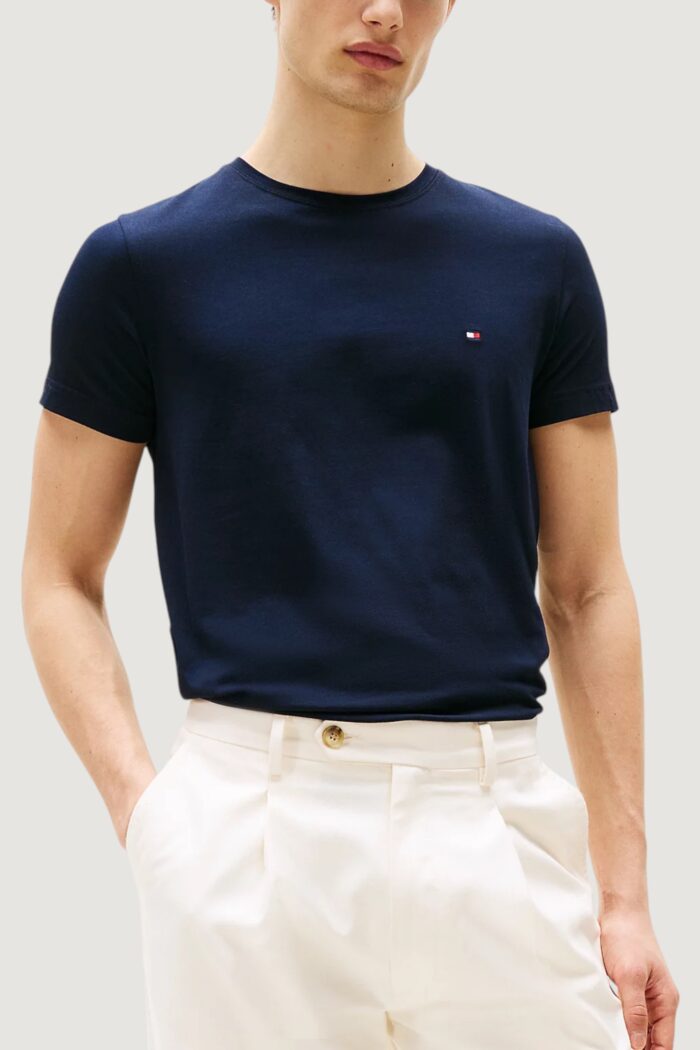 T-shirt Tommy Hilfiger Jeans core stretch slim Blu