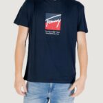 T-shirt Tommy Hilfiger Jeans tjm reg rwb dna tee Blue scuro - Foto 1