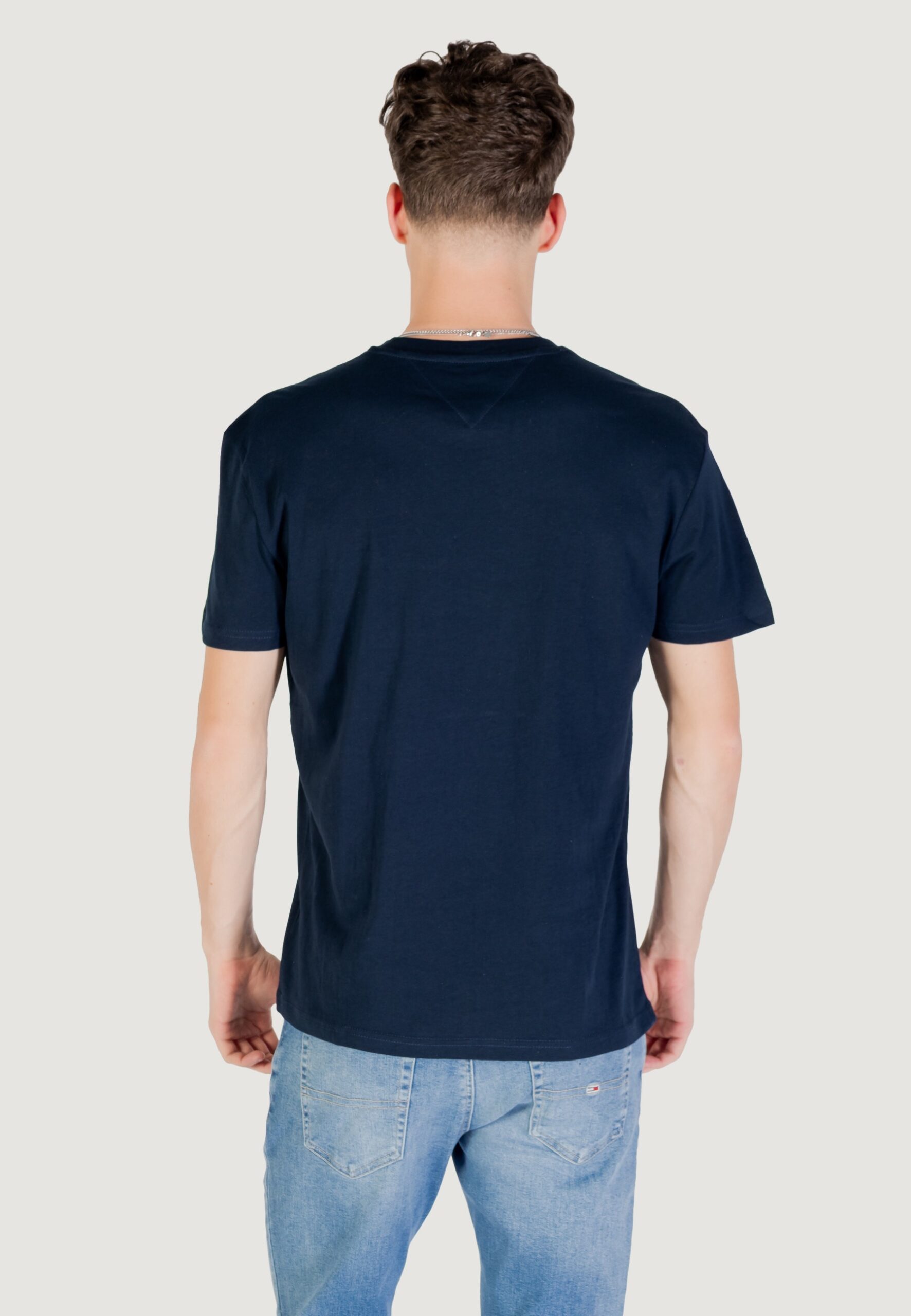 T-shirt Tommy Hilfiger Jeans tjm reg rwb dna tee Blue scuro - Foto 4
