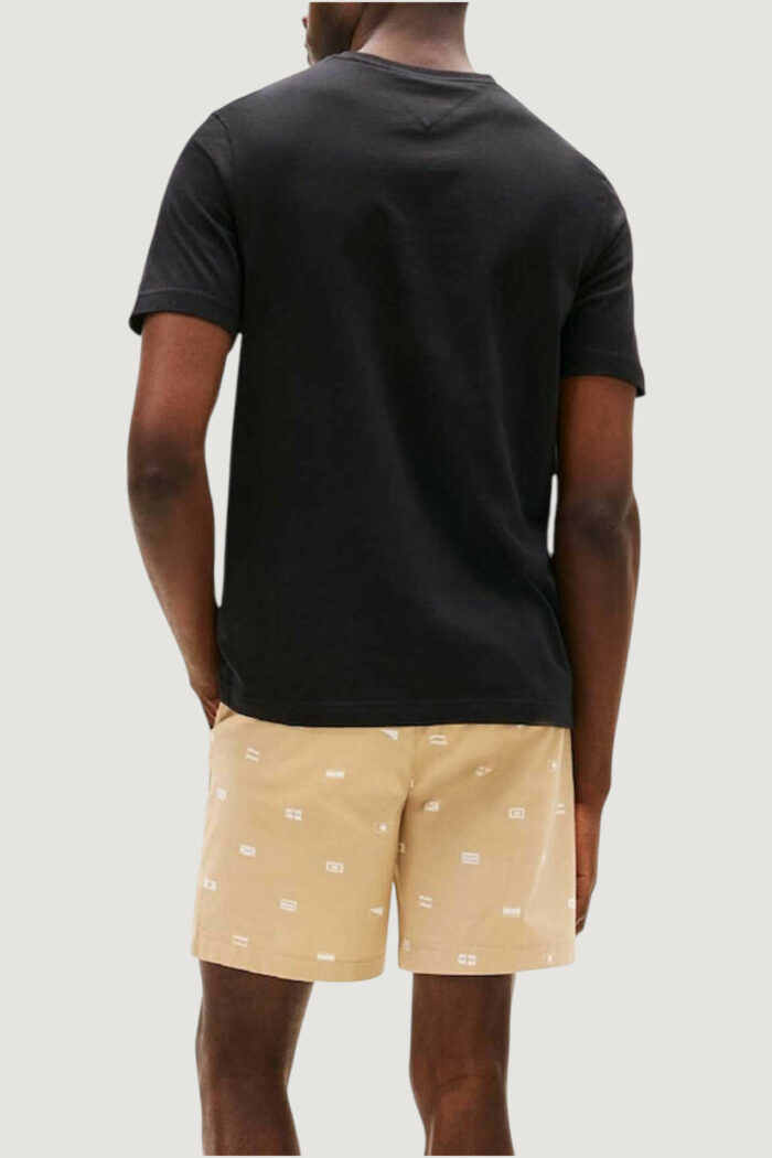 T-shirt Tommy Hilfiger ithaca flag tee Nero
