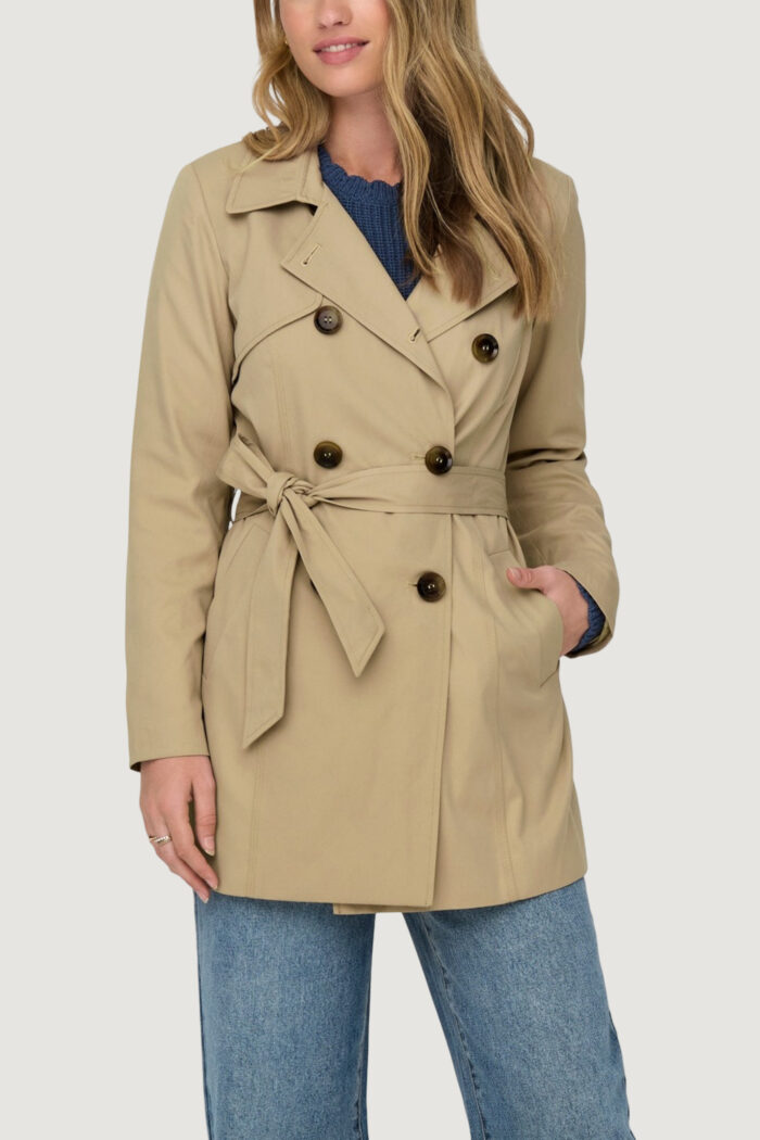 Trench Only valerie cc otw Beige scuro