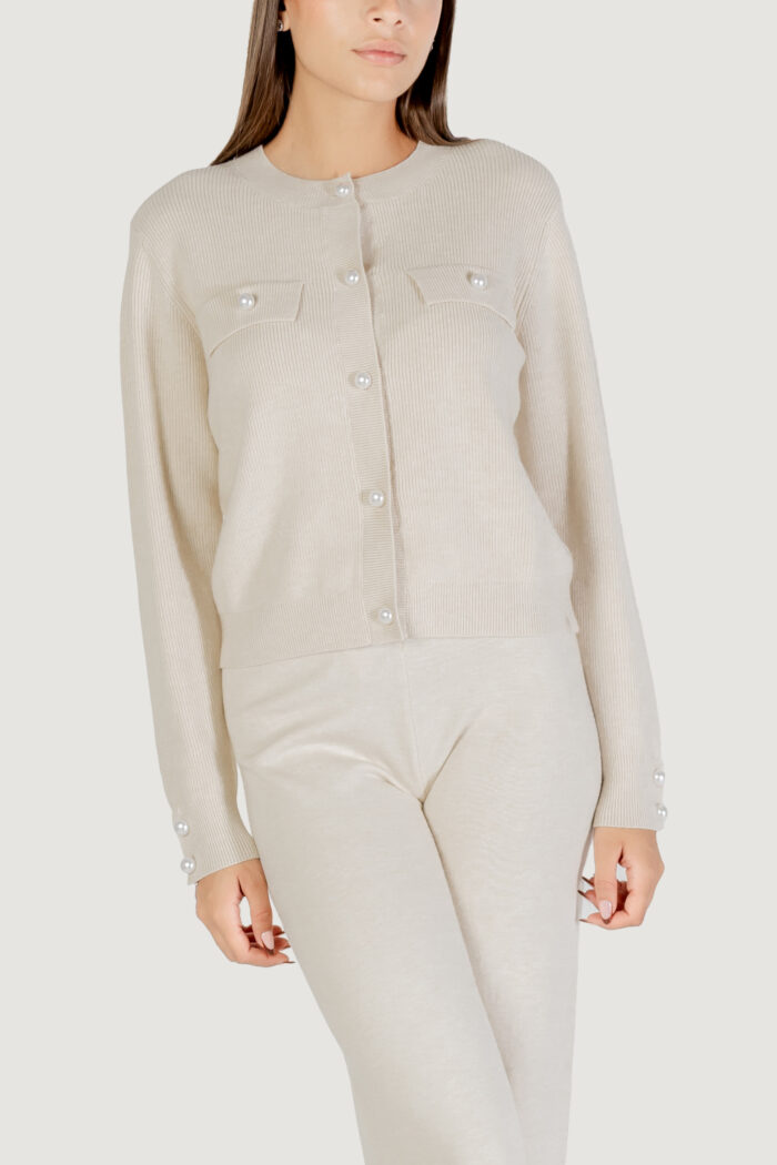 Cardigan Choral  Avorio