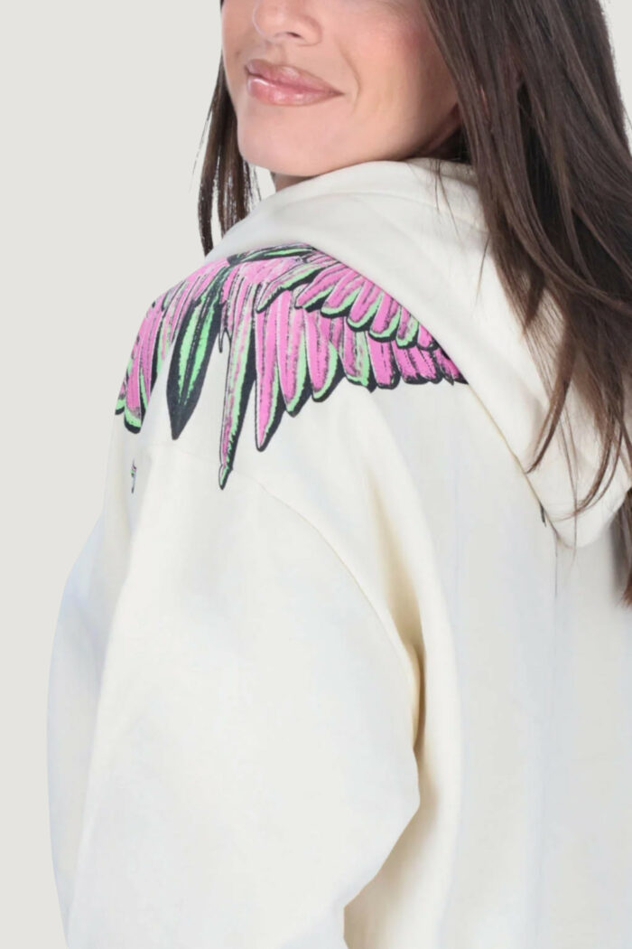 Felpa con cappuccio COUNTY OF MILAN  Latte