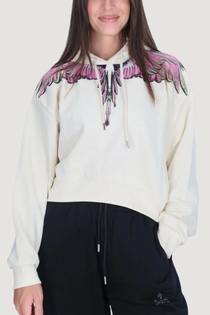 Felpa con cappuccio COUNTY OF MILAN  Latte