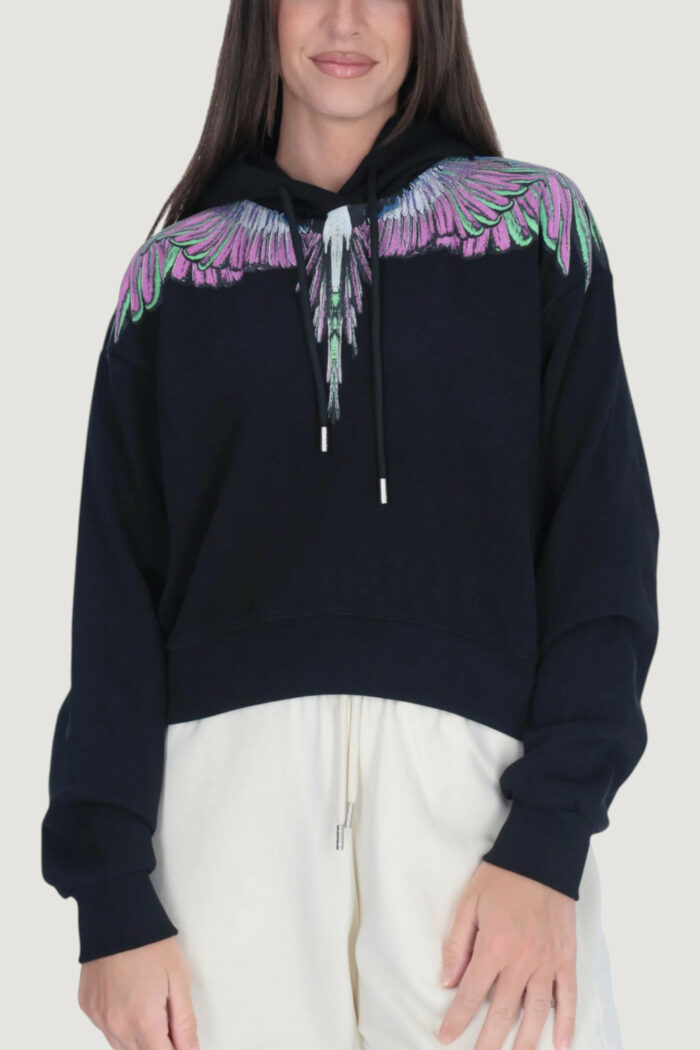 Felpa con cappuccio COUNTY OF MILAN  Nero