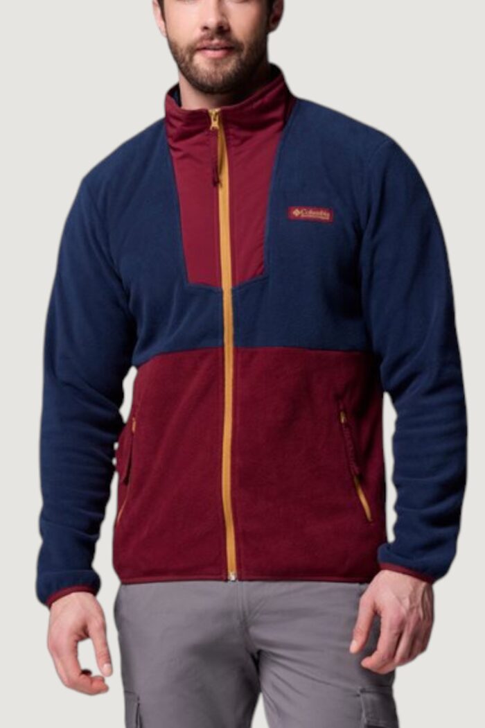 Felpa senza cappuccio COLUMBIA sequoia grove™ full zip fleece Bordeaux