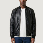 Giacchetto Gianni Lupo ecopelle Nero - Foto 1