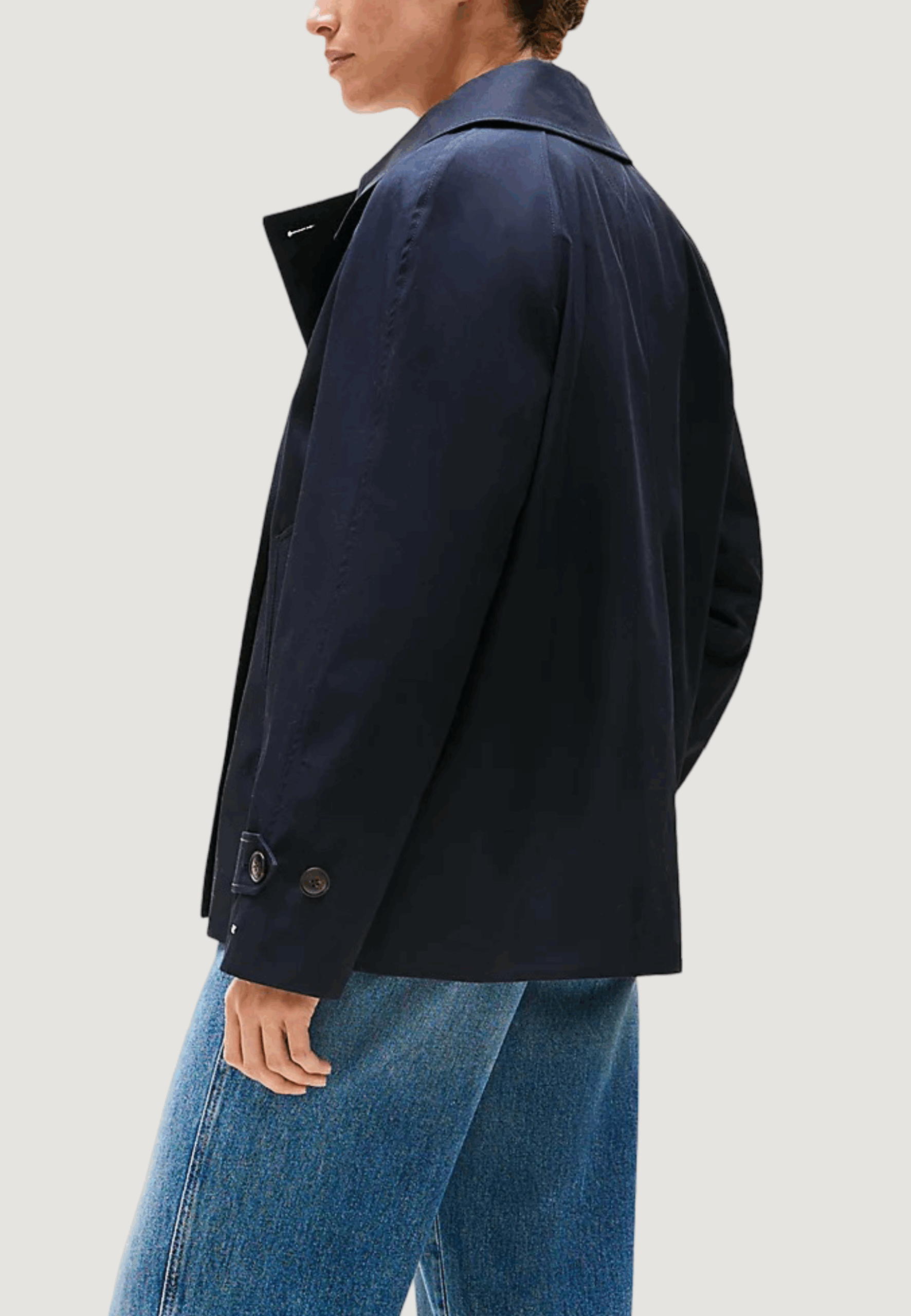 Giacchetto Tommy Hilfiger cotton reg short tre Blue scuro - Foto 2