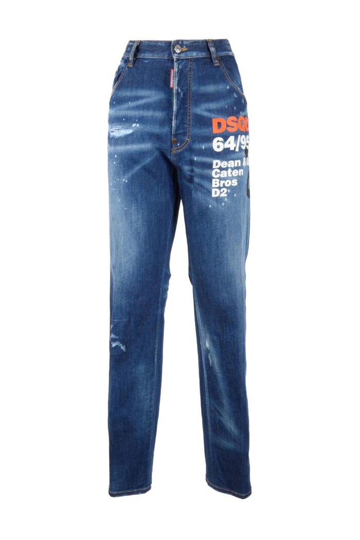 Jeans regular Dsquared2 Blu