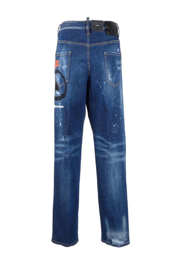Jeans regular Dsquared2 Blu