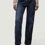 Jeans mom Street One qr style straight leg,mw Dark Blue Denim - Foto 1