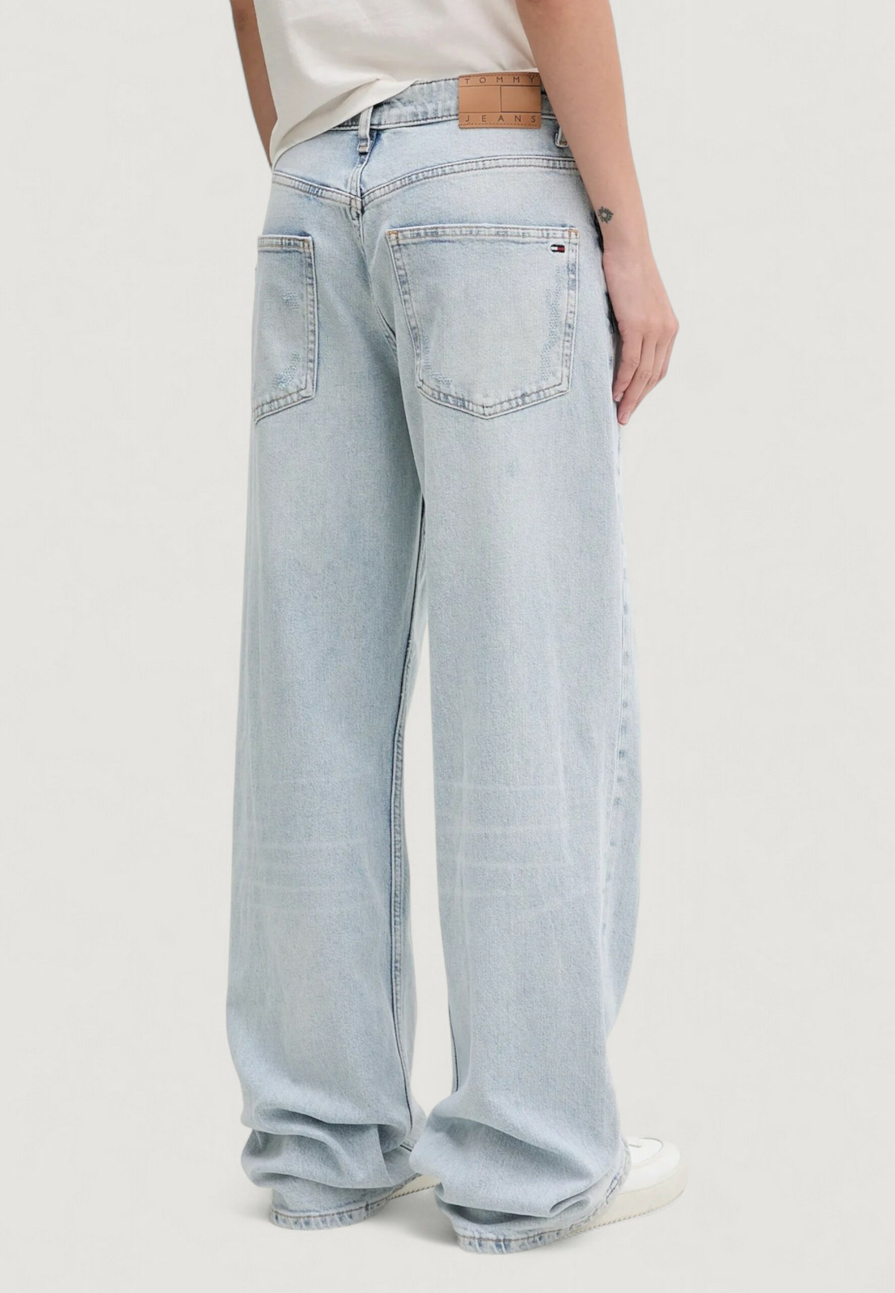 Jeans mom Tommy Hilfiger Jeans mia mr rlxd str di21 Denim chiaro - Foto 2