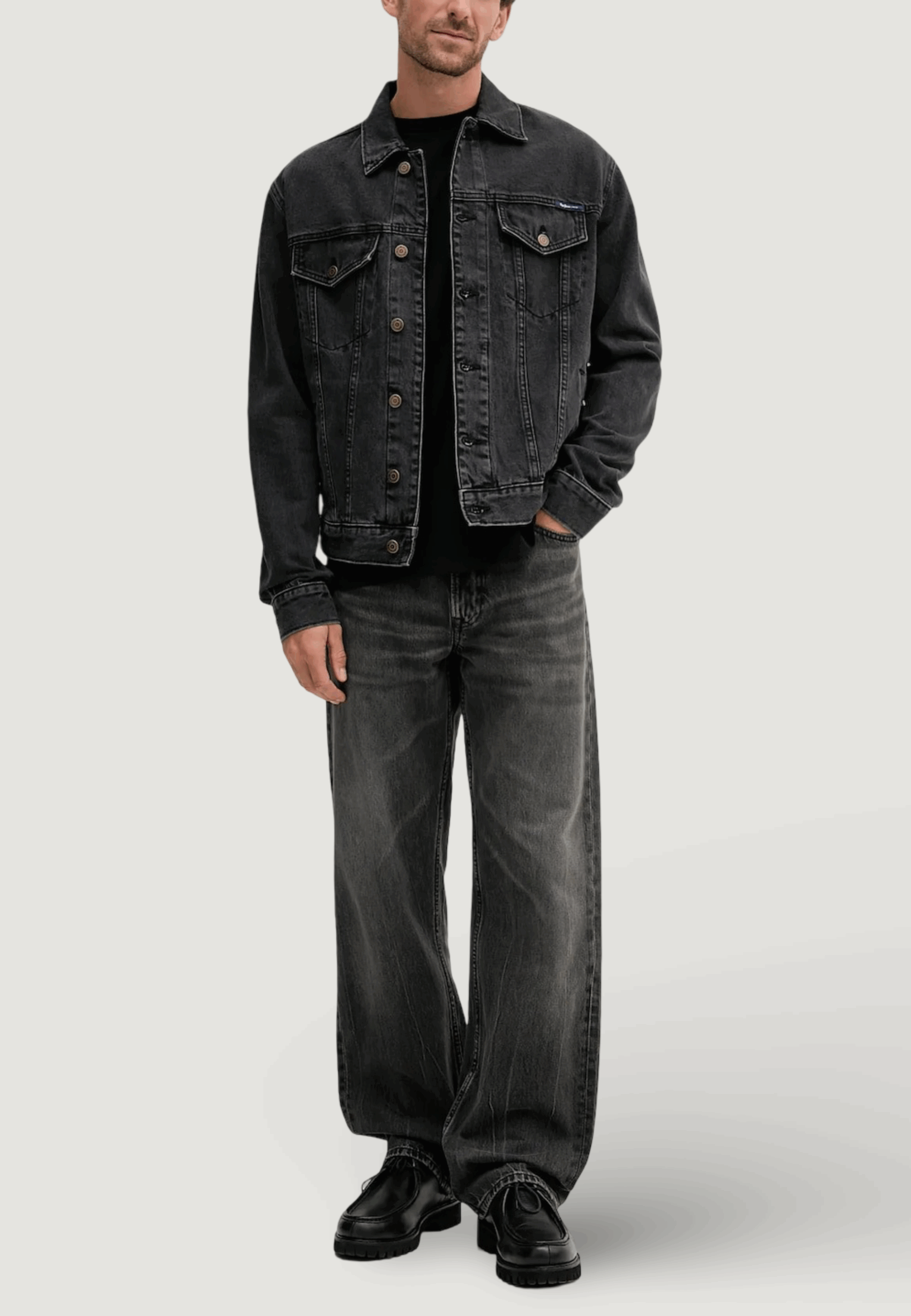 Jeans regular Calvin Klein Jeans 90s straight Nero - Foto 2