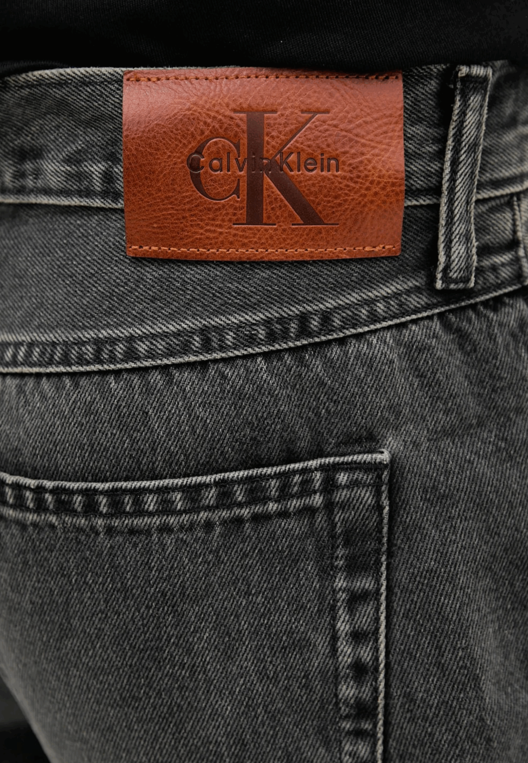 Jeans regular Calvin Klein Jeans 90s straight Nero - Foto 4