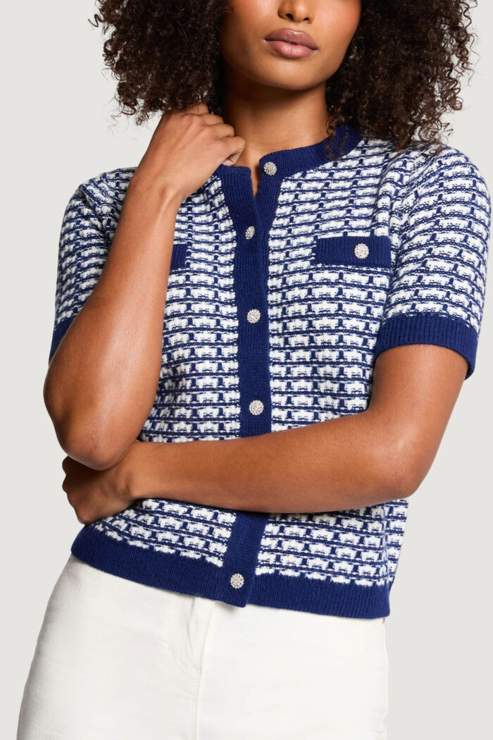 Maglia in filo manica corta Morgan De Toi  Blu marine