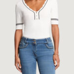 Maglia Morgan De Toi Bianco - Foto 1