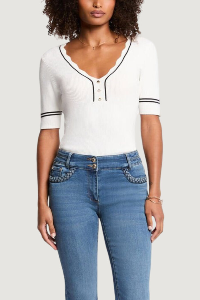 Maglia Morgan De Toi Bianco