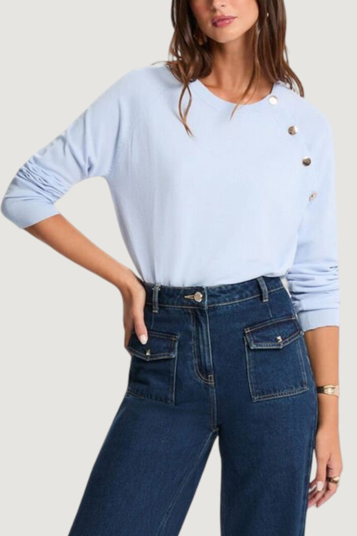 Maglia Morgan De Toi  Celeste