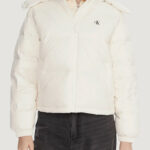 Piumino Calvin Klein Jeans essential midweight Panna - Foto 1