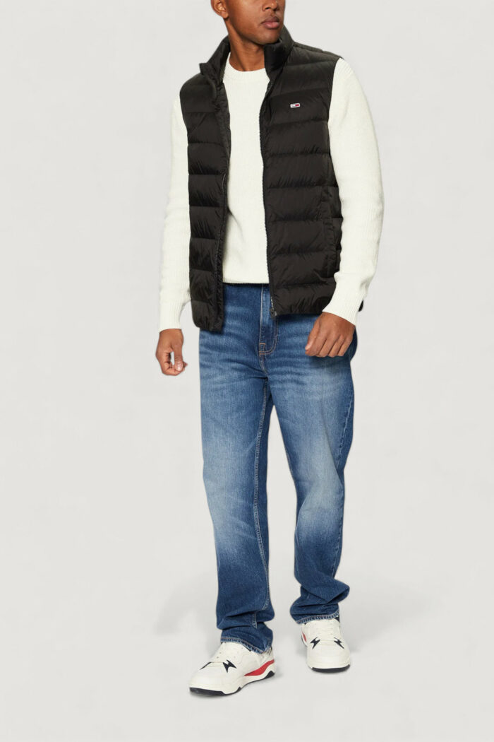 Smanicato Tommy Hilfiger Jeans tjm lt down ext Nero