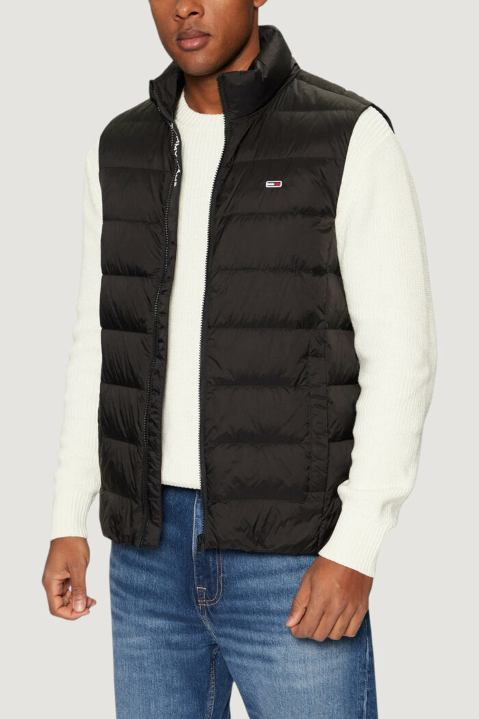 Smanicato Tommy Hilfiger Jeans tjm lt down ext Nero