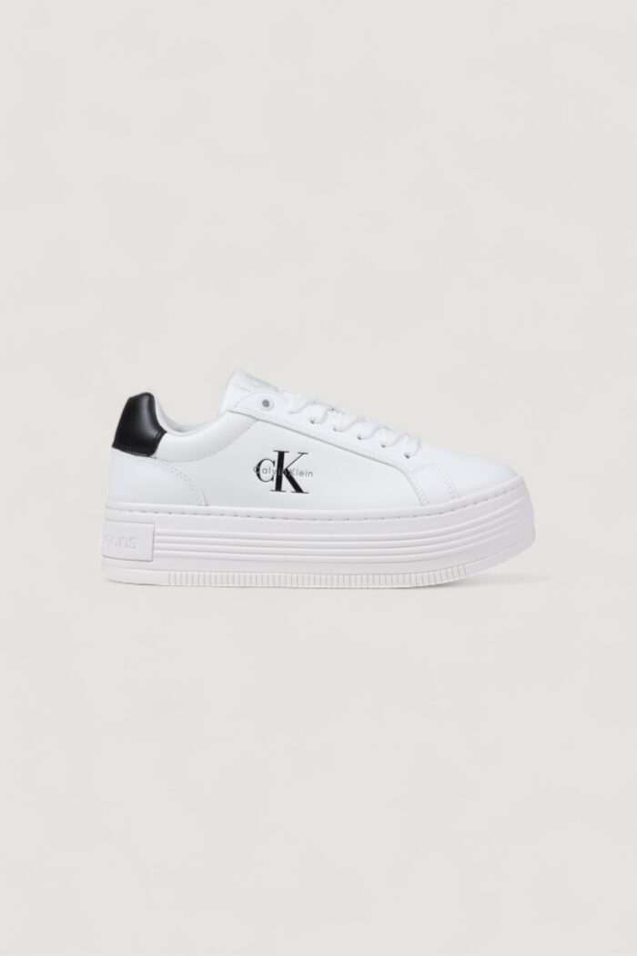 Sneakers Calvin Klein Jeans bold flatf low lace Bianco