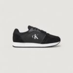 Sneakers Calvin Klein Jeans retro runner sock la Nero - Foto 1