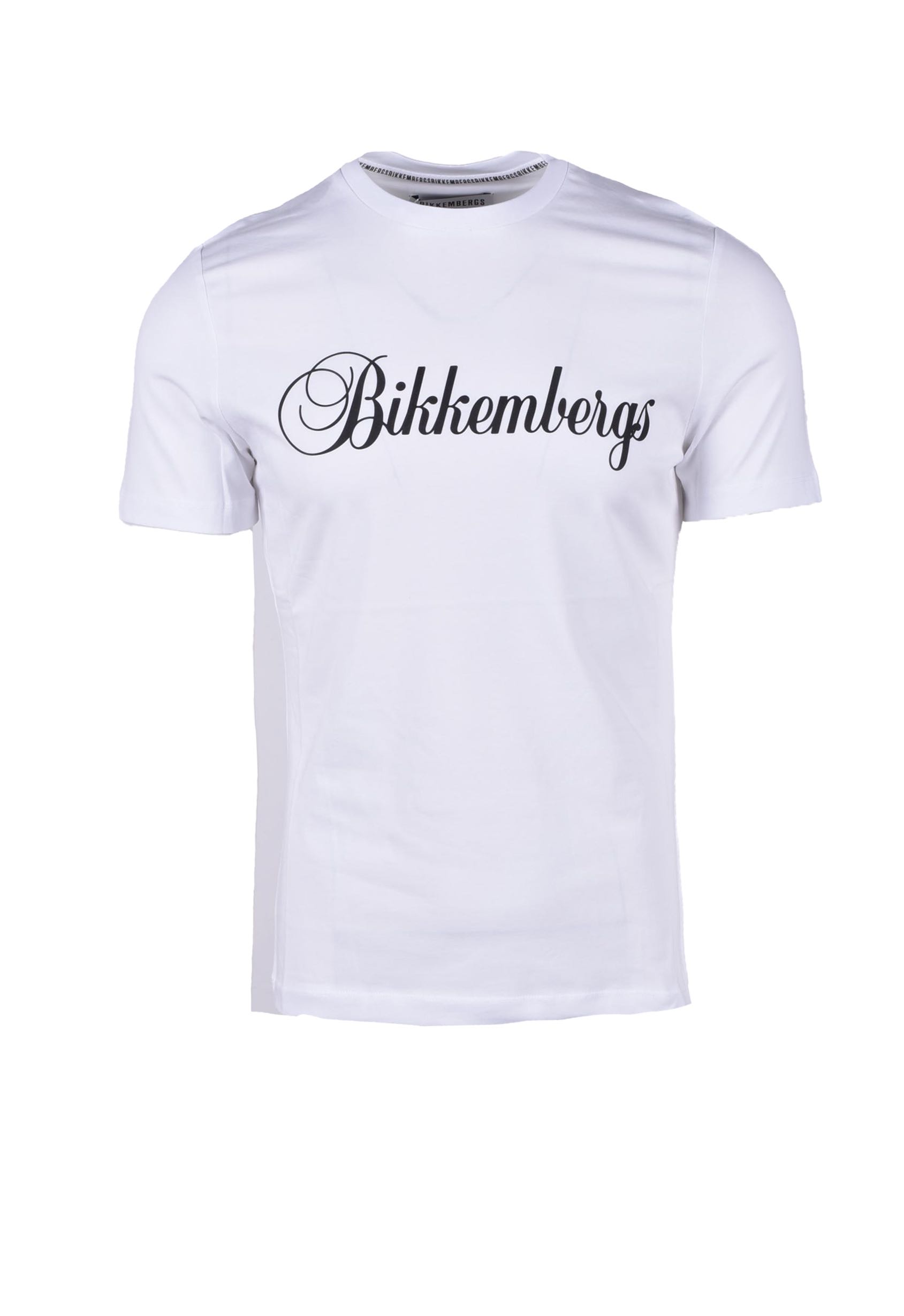 T-shirt BIKKEMBERGS Bianco - Foto 1