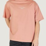 T-shirt Calvin Klein Jeans ss 16s rlxd fit ckj Rosa - Foto 1