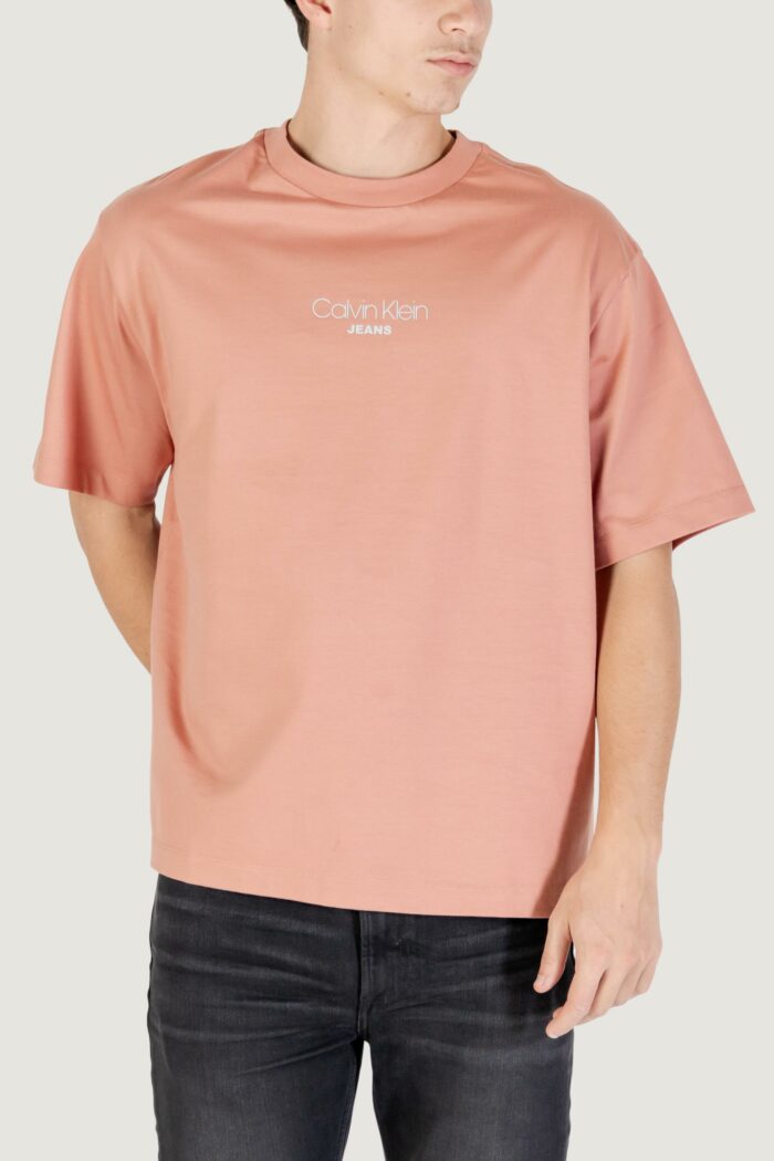 T-shirt Calvin Klein Jeans ss 16s rlxd fit ckj Rosa