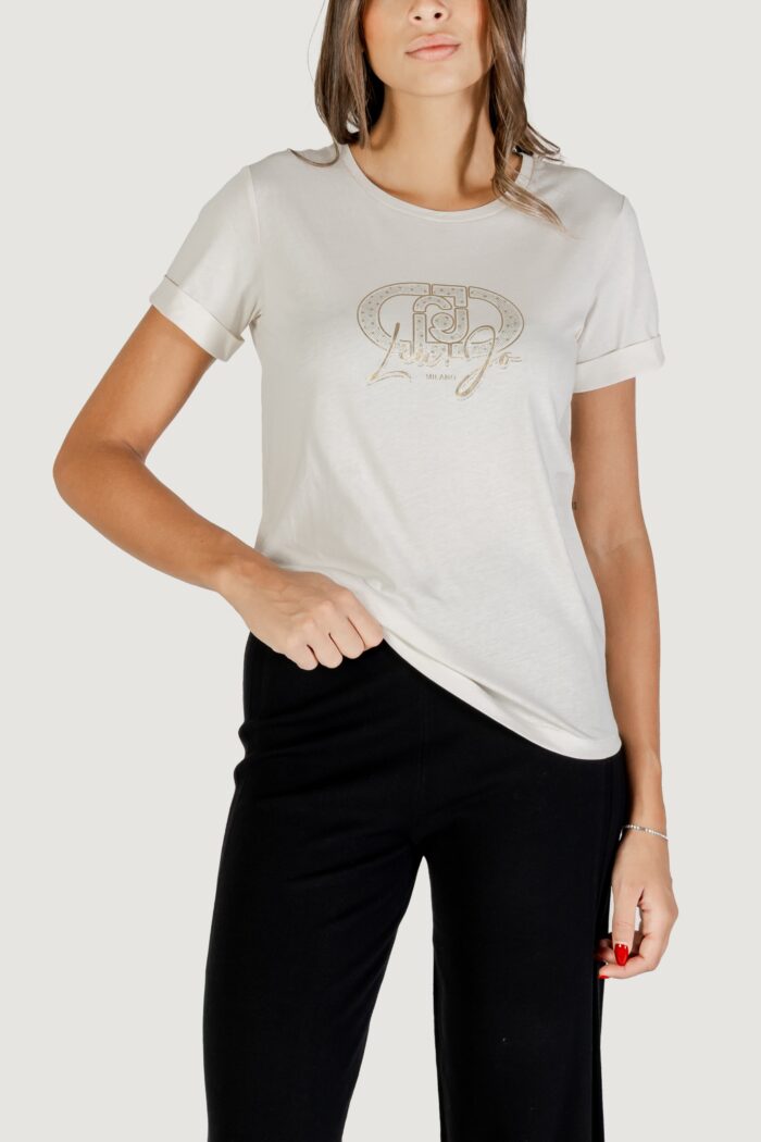 T-shirt Liu-Jo ecs t-shirt m/c Latte