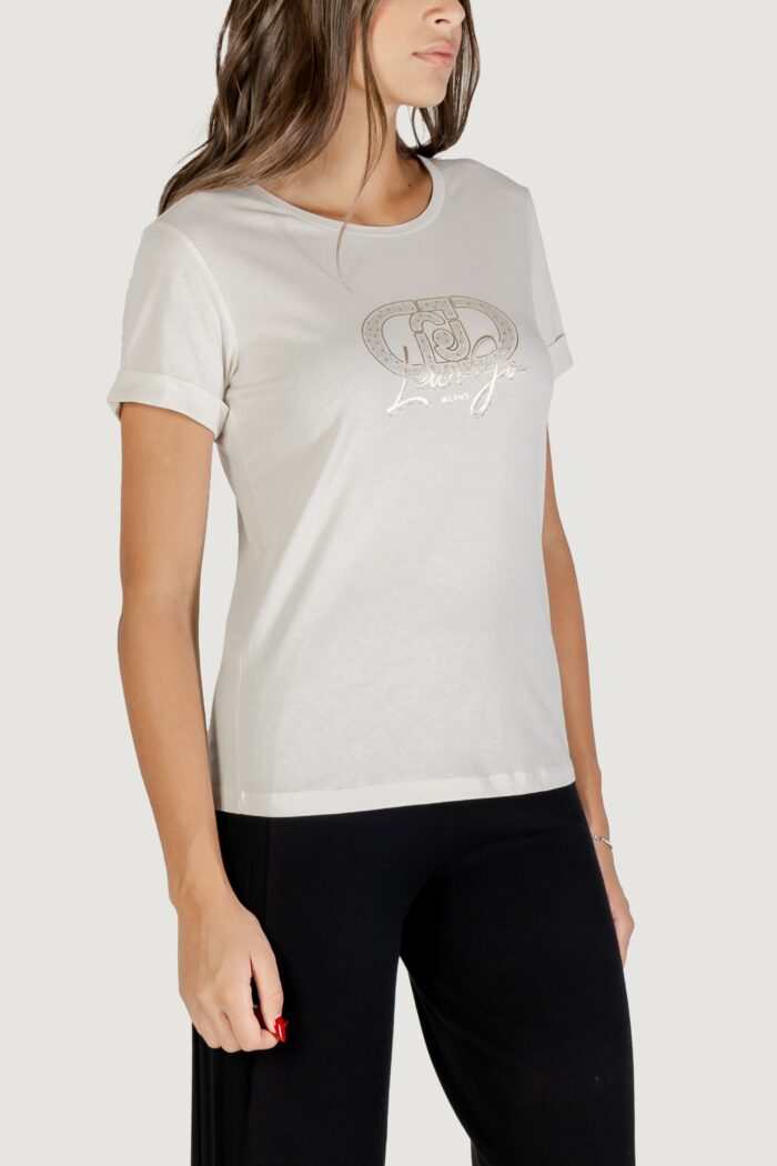 T-shirt Liu-Jo ecs t-shirt m/c Latte