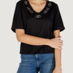 T-shirt Liu-Jo ecs t-shirt m/c Nero - Foto 1