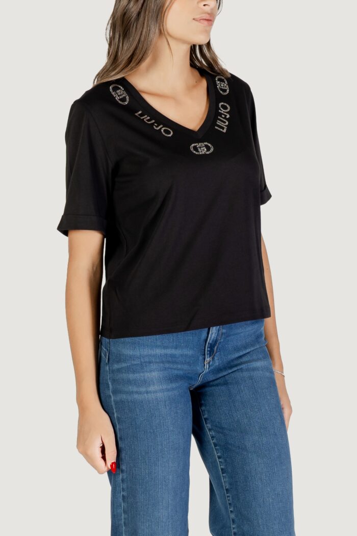T-shirt Liu-Jo ecs t-shirt m/c Nero