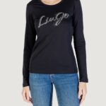 T-shirt manica lunga Liu-Jo ecs t-shirt moda m/l Nero - Foto 1