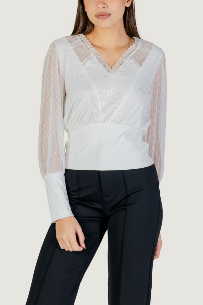 T-shirt manica lunga Morgan De Toi  Bianco